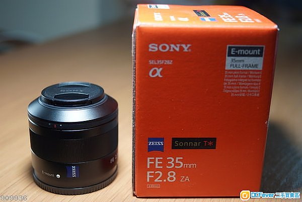 Zeiss Sony FE35mm f2.8 行货有保 ( a7r3,a7r2
