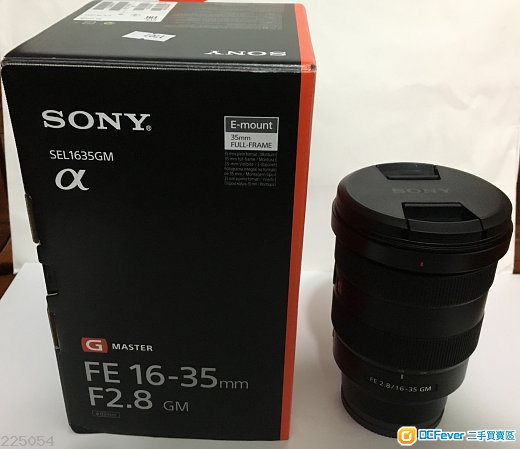 SONY FE 16-35mm F2.8 GM