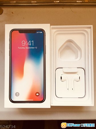 100%全新原裝 iPhone X 耳機Lighting接頭連轉換線