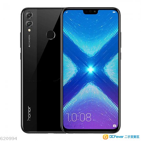 華為 Huawei Honor 8X 4+64GB 黑色全套 99.9% 新