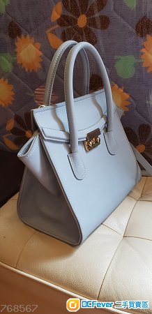 99%new真皮韓潮手袋