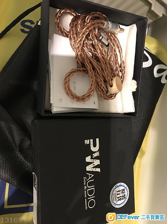 PW Audio五週年紀念No.5 超暖人聲毒器升級線 8絞cm 4.4有保有盒-無氧化)