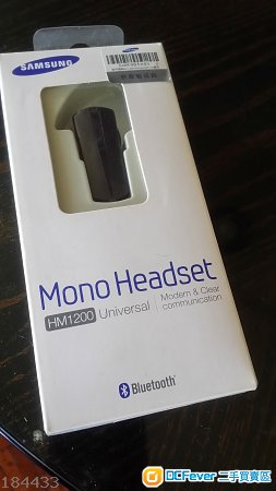 全新 Samsung 原廠 mono headset HM1200藍芽耳機