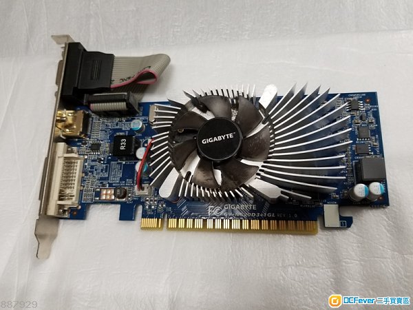 Gigabyte GV-N620D3-1GL GT-620 显示卡 + S