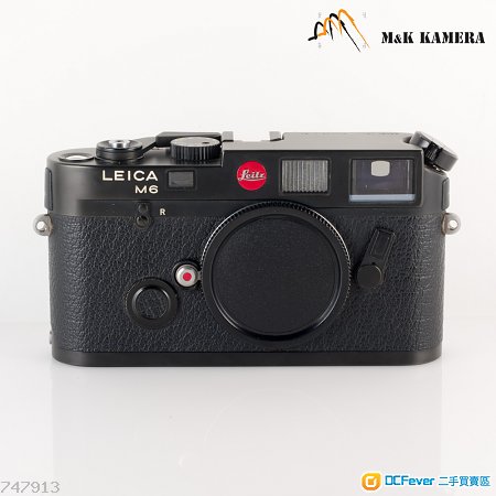 Leica M6 classic 0.72 Black Film Rangefinder