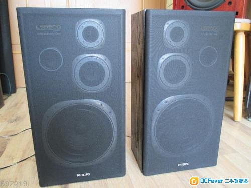 PHILIPS LBS500 三路古董書架喇叭