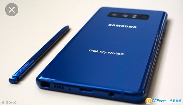 Samsung galaxy note 8 藍色128GB