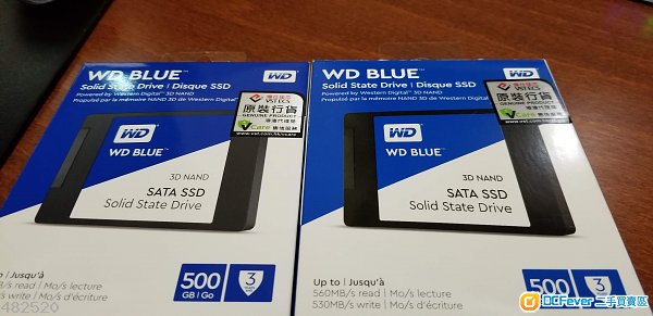 WD Blue 3DNAND SSD 500GB