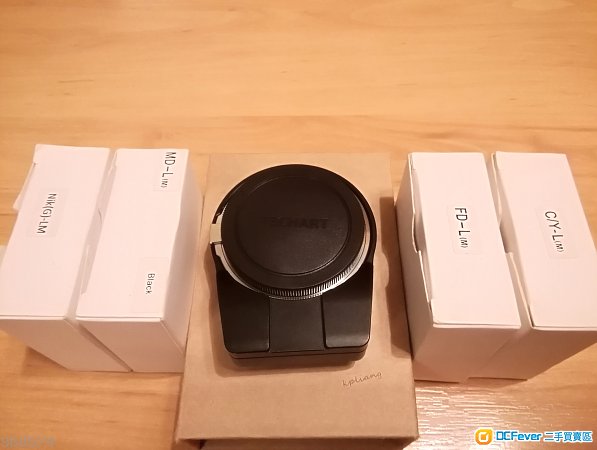 天工Techart LM-EA7 + 4 Adapter (FD/MD/CY/Nikon)