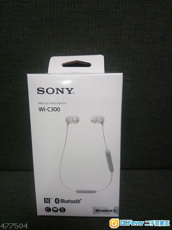 Sony WI-C300 白色全新蓝芽耳机