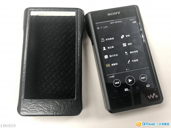 Sony NW WM1A 黑磚 dignis 黑色真皮套