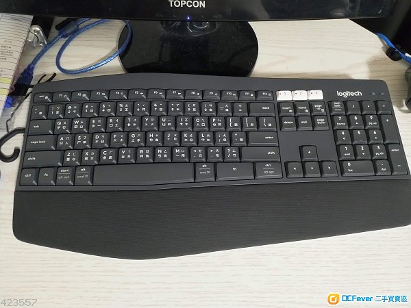 logitech k850 無線藍芽 windows mac keyboard only (mk850)