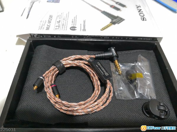 Sony MUC-M12SB1 Kimber Kable mmcx 4.4mm 頭
