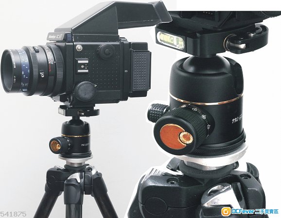 Photo Clam Pro Gold II Easy QR Ball Head 鍍金專業版波頭,夠力好用,韓國制造 (A7都啱)