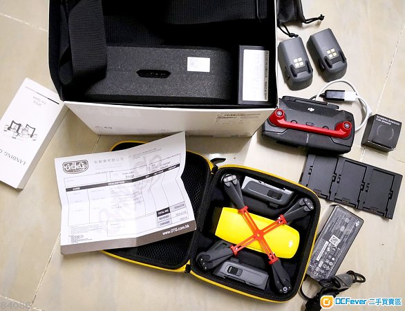 DJI Spark Combo, 5電, 3個月保養 & Care