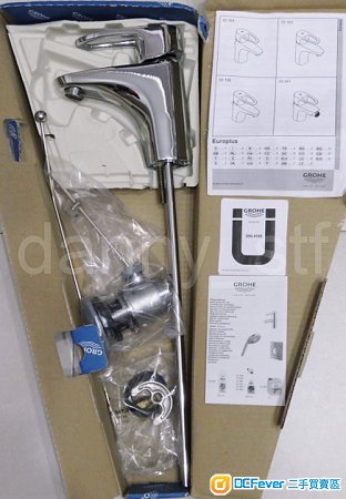 德國製 GROHE EUROPLUS 33153001 高級冷熱面盆龍頭 Made in Germany