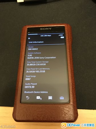 Sony WM1Z 金磚 99%新