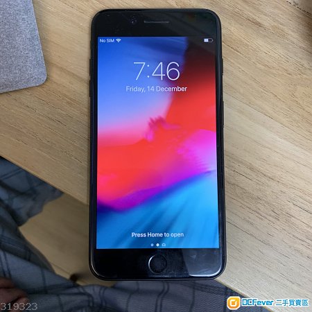 95% 新iPhone 7 Plus 128g 啞黑 apple care 3/2019
