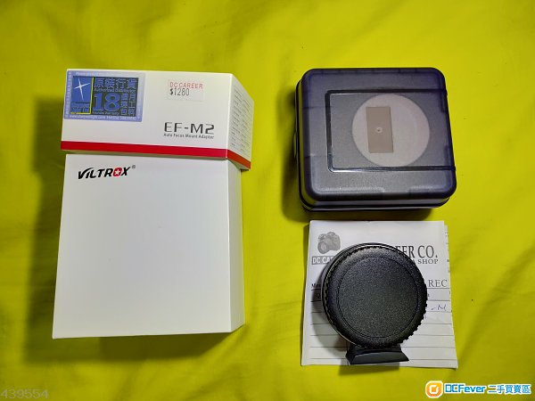 行貨 有保 ViltRox Ef-M2 自動對焦電子轉接環 canon to m43