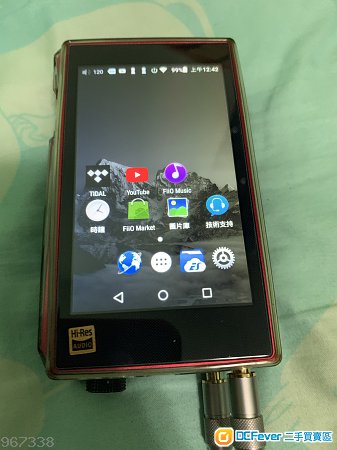Fiio x5 iii 紅色 冇花 淨機 連保護套
