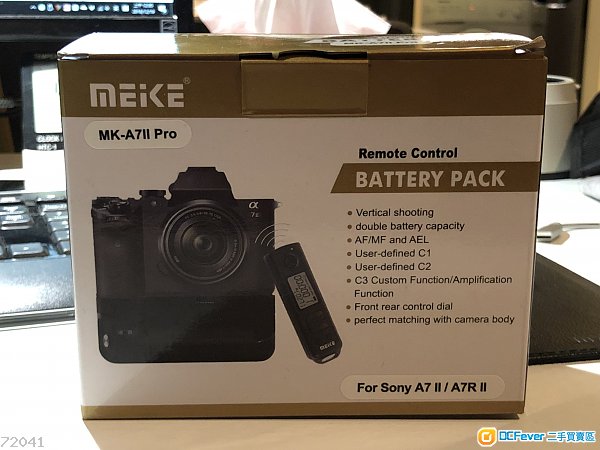 Meike 美科 MK-A7II Pro 直倒 Battery Grip A7M2 A7R2 A72