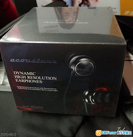 Acoustune HS 1004 全新未開盒, 是贈品, 今日才取, 香港行仲有7日保