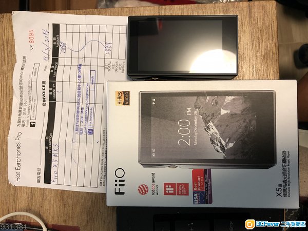 Fiio x5 III (行貨有單今年三月購入)