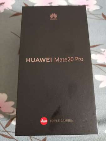 Huawei Mate20 Pro8+256GB 極光色CSL台機