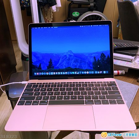 99%新 粉紅色 12吋 MacBook 2017 頂配 version / Apple Care 到 04/2021