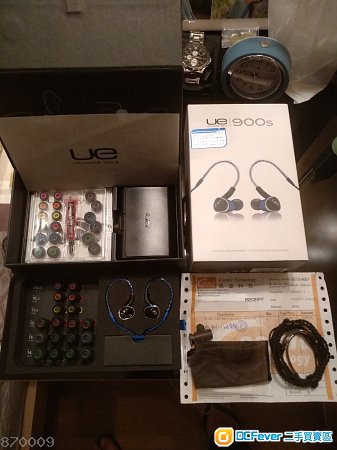 全新Ue900s長保用四單元動鐵mmcx鑑聽耳機not shure acoustune westone fender akg