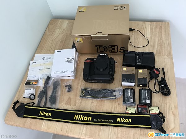 Nikon D3S, 連原廠電及3張CF卡,可加錢/補錢換 Nikon 相機(D600,D610,D750,D810,D850,Z6,Z7)