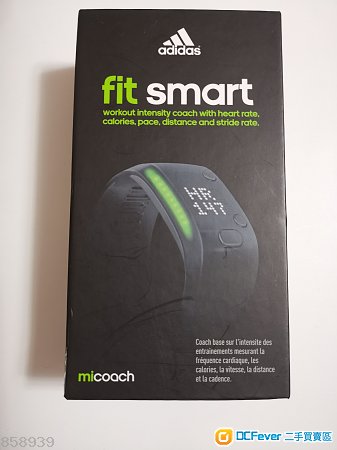 Adidas miCoach fit smart Wristband 健身和活動監視腕帶