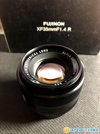 Fujifilm XF35mm F1.4R 有盒