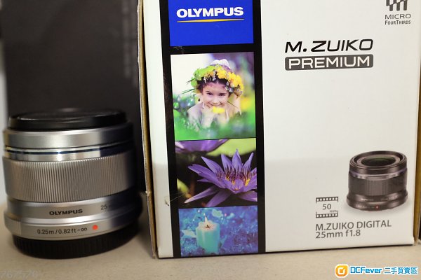 Olympus 25 mm f 1.8 (銀色)