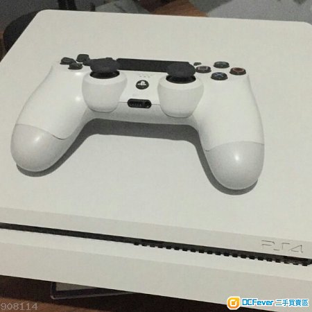 ps4 slim 500gb 白色主机 有盒保养