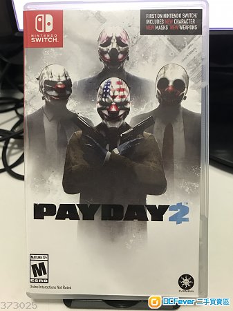 出售 Switch game: Payday 2