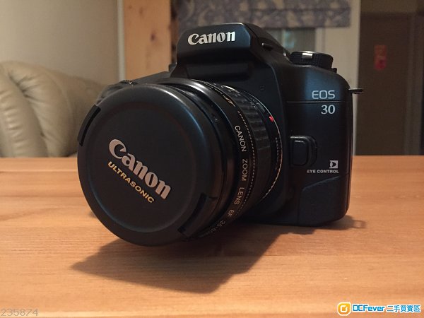 Canon Eos 30 眼控对焦 菲林相机 连支35-80 a