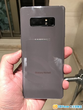 出自用90新水货美版Samsung note8灰色 64G