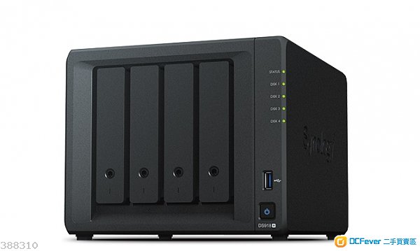 synology 旗舰机2018年款NAS Ds 918+ 100%