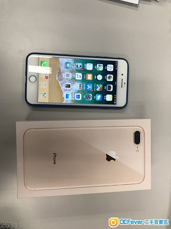95% NEW IPHONE 8 plus gold 64g 行貨 保到2018年9月27日