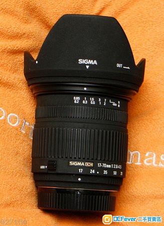 Sigma 17-70 f2.8-4.5 DC Macro for Nikon ( 加接環可用於 sony a7, m43, fuji )