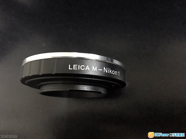 Leica M 轉 Nikon 1 接環 adaptor + L plate