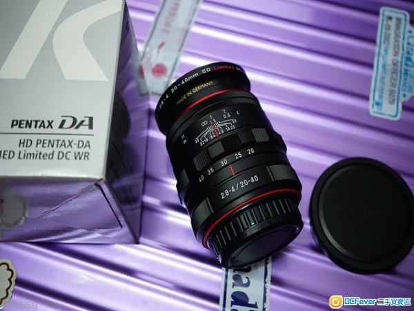 HD PENTAX-DA 20-40mm F2.8-4ED Limited DC WR