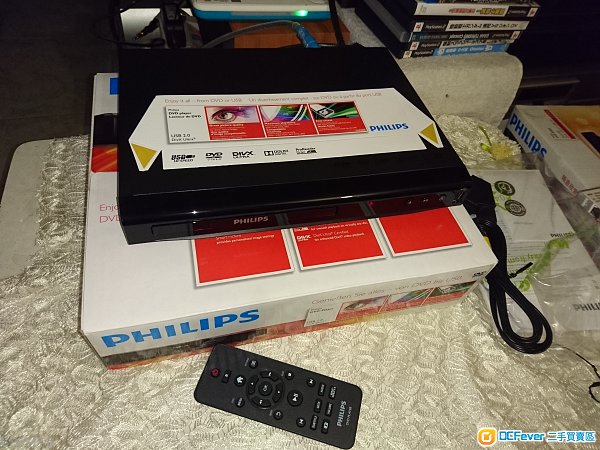 全新PHILIPS DVP2852 dvd機