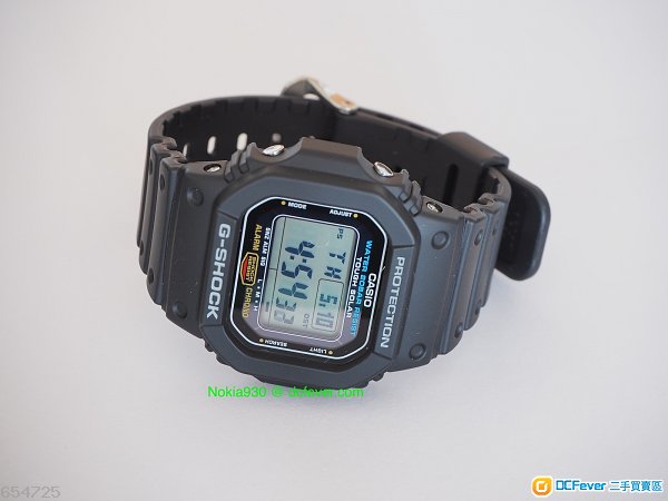G Shock G-5600E-1DR 太陽能