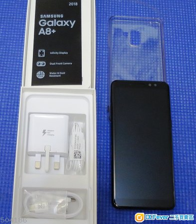 99%新 Samsung A8 + 2018 黑色64G 双卡 4G