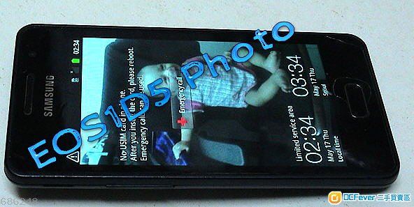 今日出售三星 SAMSUNG GALAXY M Style Magical SHW - M340S 黑色智能手機一部