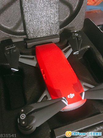 98%新 航拍 Dji spark fly more combo 紅色