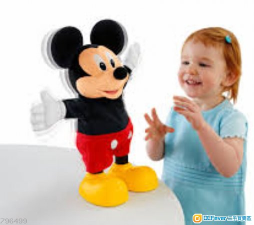 100%全新, 正版 Fisher Price 音樂跳舞米奇