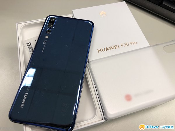 99.9%新行货,Huawei P20 pro 宝石蓝色 中国移
